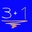 3+1