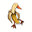 duck with banana