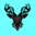 Deer cyan