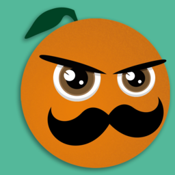 Orange Mustache#