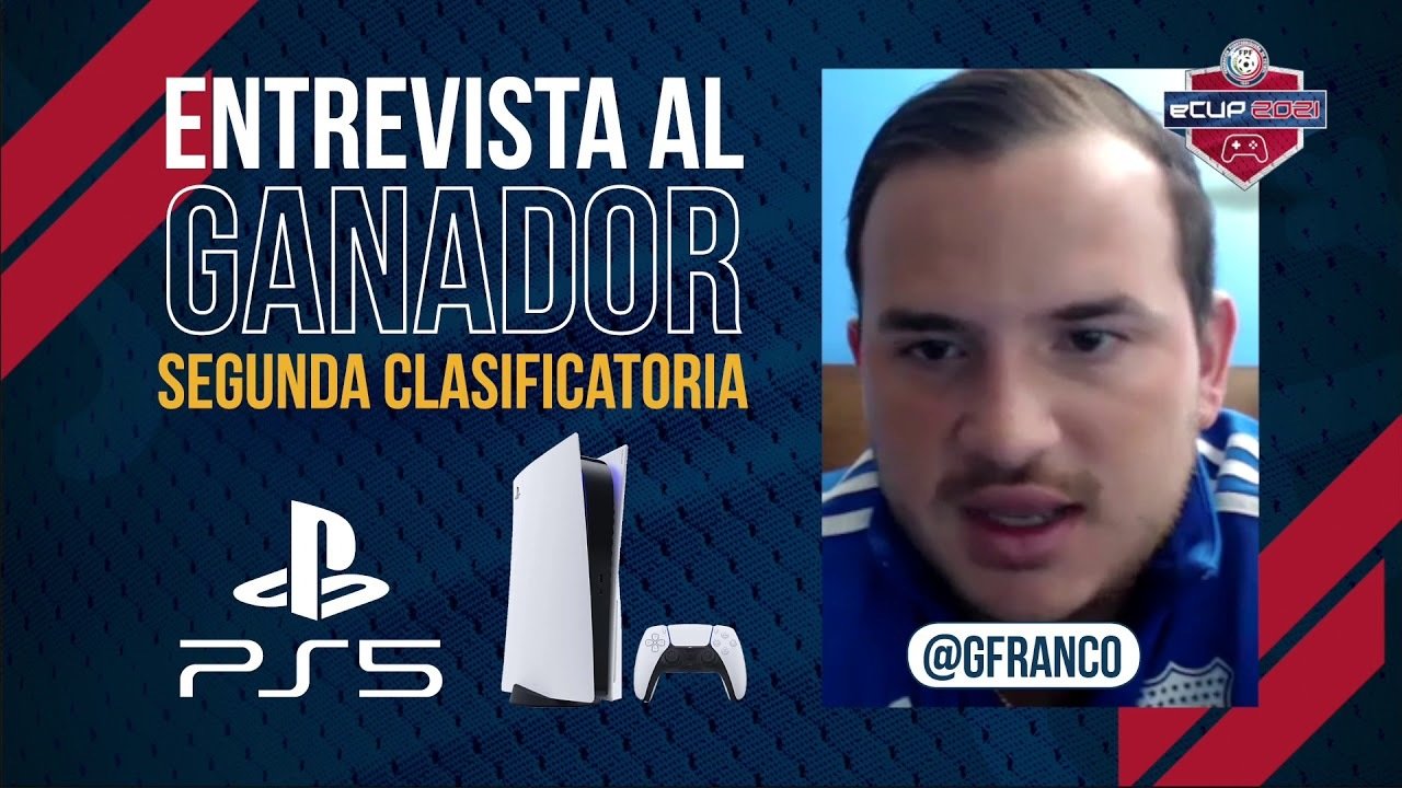 Entrevista a @GFrancoTV, ganador de la segunda clasificatoria de PlayStation del FPF eCUP 2021