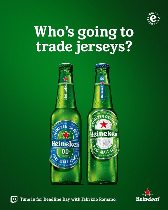 Heineken on Twitter