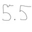 k/d 5.5
