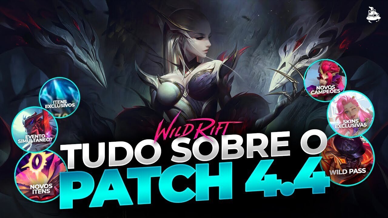 ENTENDA TUDO: SKINS, 6 ITENS NOVOS, MODO NOVO, WILD PASS E MAIS NO PATCH 4.4! | Wild Rift
