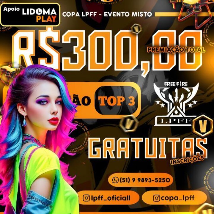 PRÉ INSCRITOS | COPA 𝐋𝐏𝐅𝐅