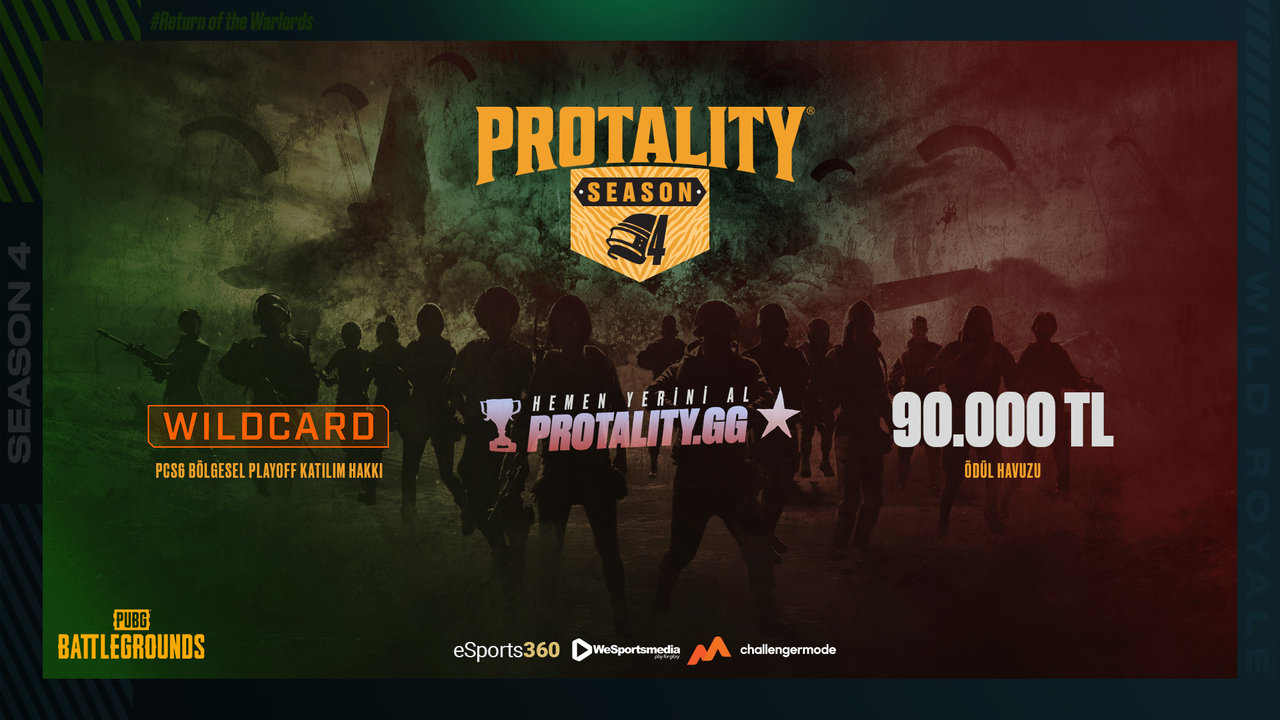 PROTALITY Season 4 - Açık Elemeler - Results - Tournament | Challengermode