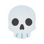 skull emoji handshake
