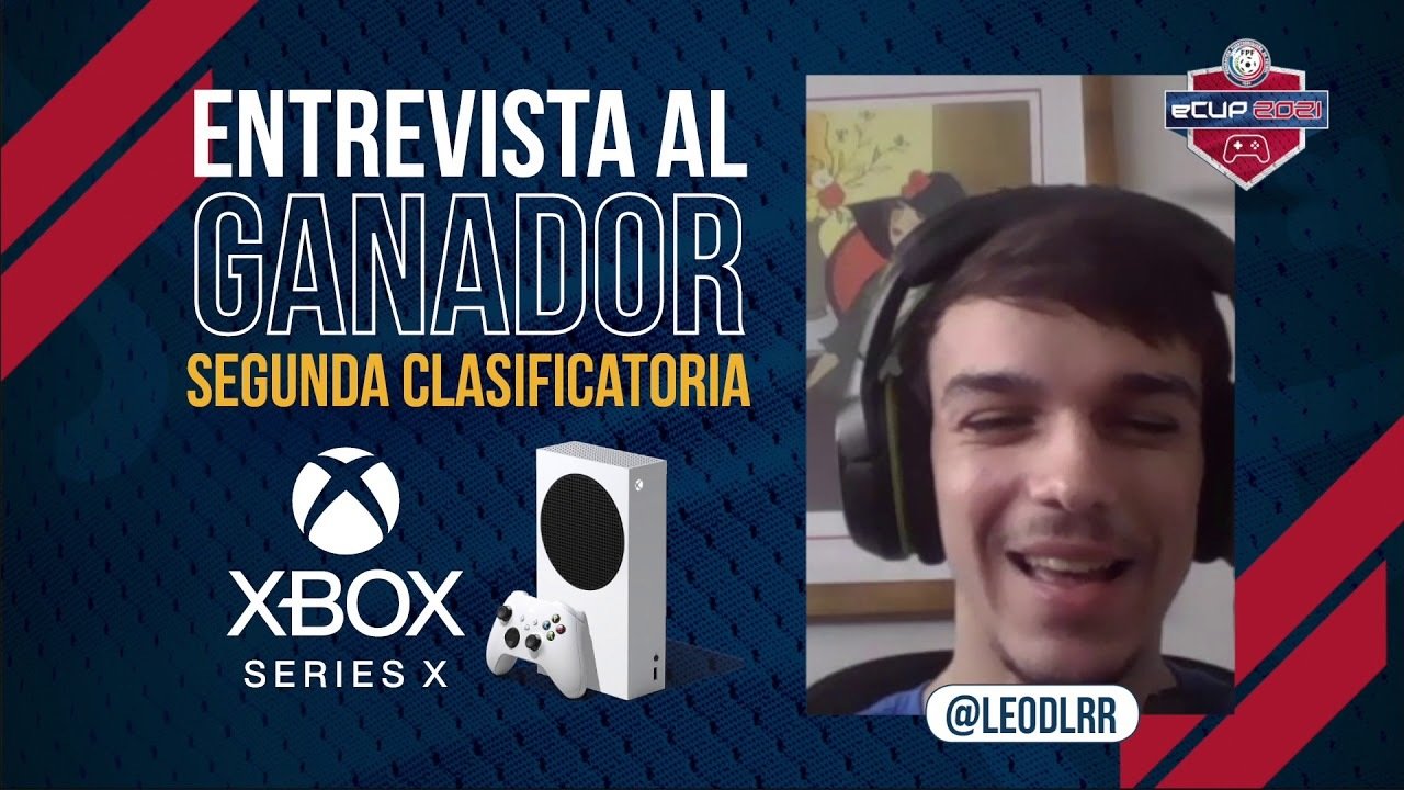 Entrevista a @LeodlRR, ganador de la segunda clasificatoria de XBOX del FPF eCUP 2021