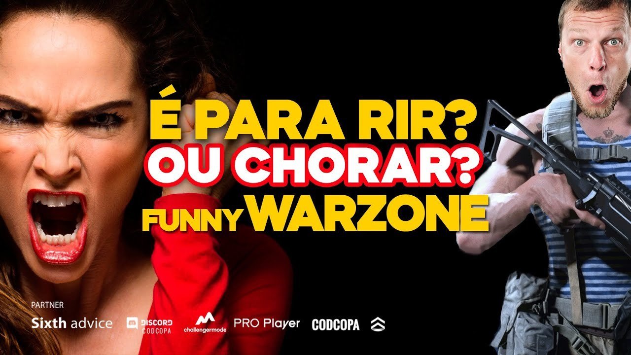 RIR OU CHORAR? Call Of Duty - WARZONE funny😂 and RAGES😡 BRASILEIROS e os GRINGOS