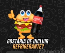 Vai incluir refri?