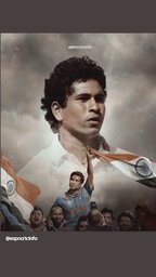 Sachin's Blue magic