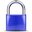 القفل الأزرق