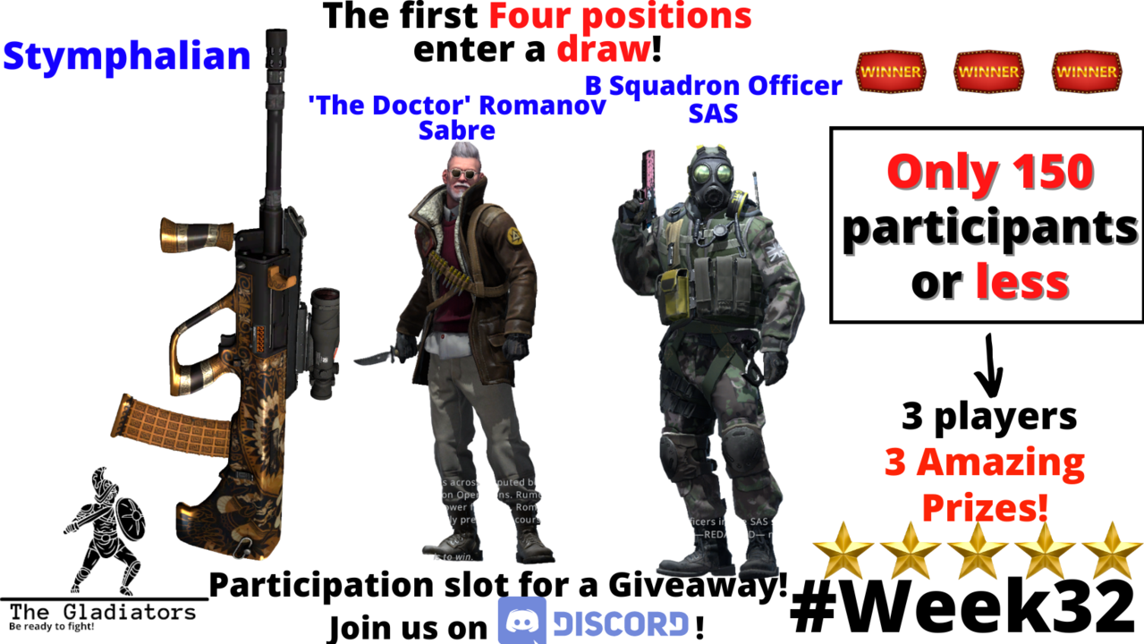 Week32#Short AWP Edition! Four Participation Slots for FREE CS:GO SKINS ...
