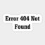 Error 404 not found