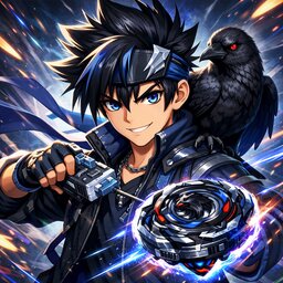 Spinning Raven