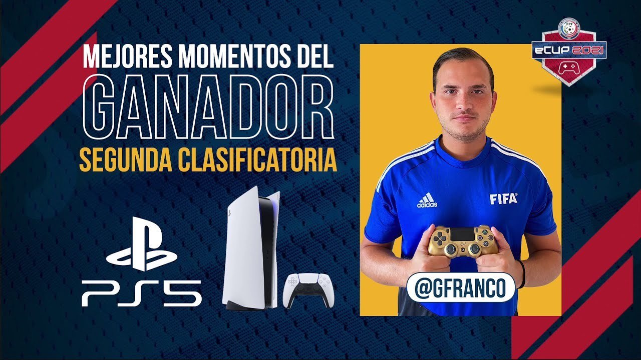 Goles de la final del ganador de la segunda clasificatoria de PS5 del FPF eCUP 2021, @Gfranco.
