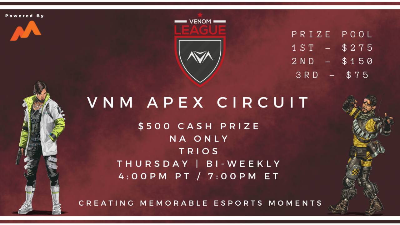 $500 USD - VNM Apex Circuit #5 - NA - Overview - Tournament ...