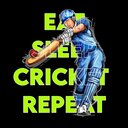 EAT SLEEP CRICKET REPEAT 2.0