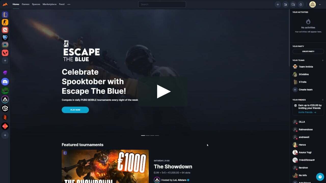 e-spordi turniiri LoL challengermode õpetus.