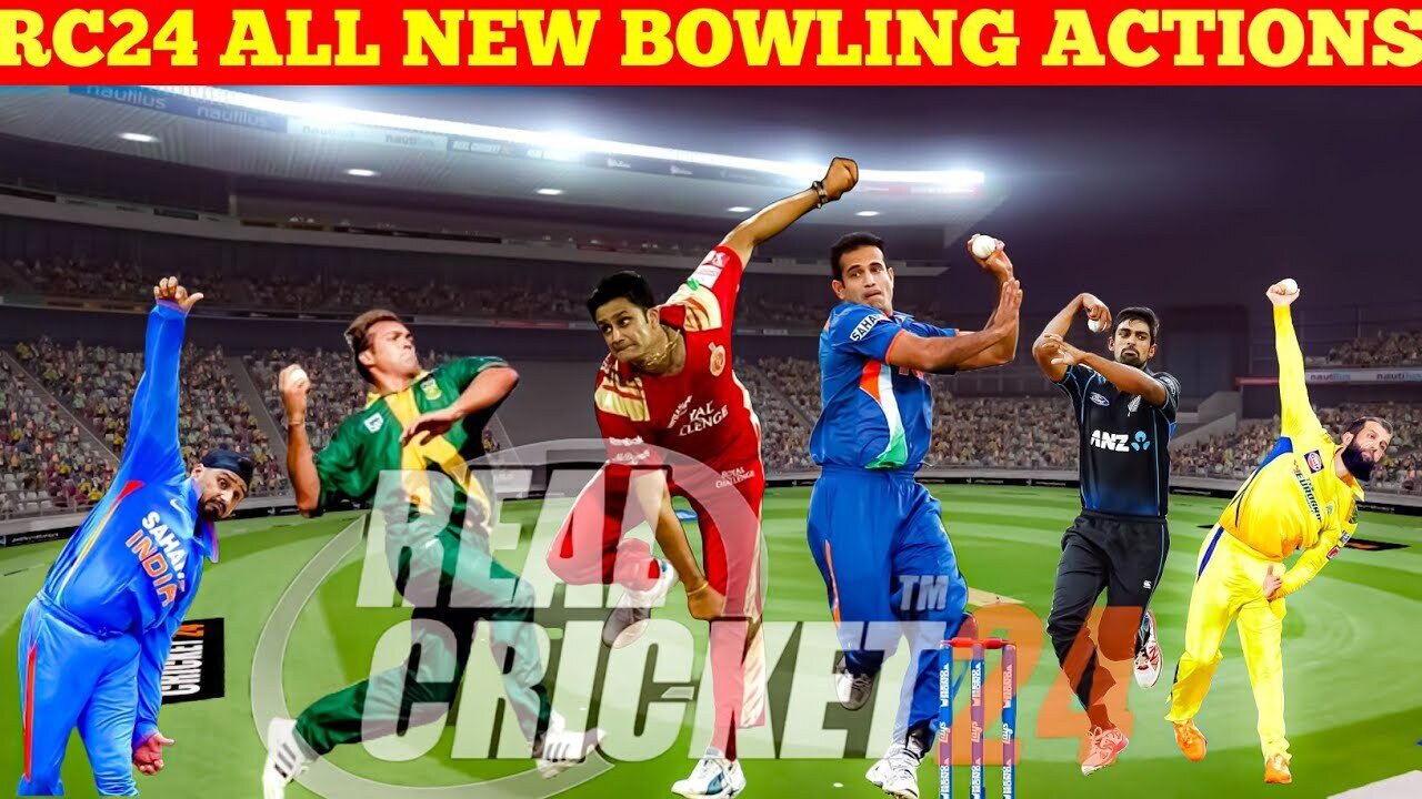 RC24™ All New Bowling Action | Real Cricket 24 15 New Bowling Actions